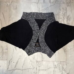 Stylish Black and Gray Women's Shorts